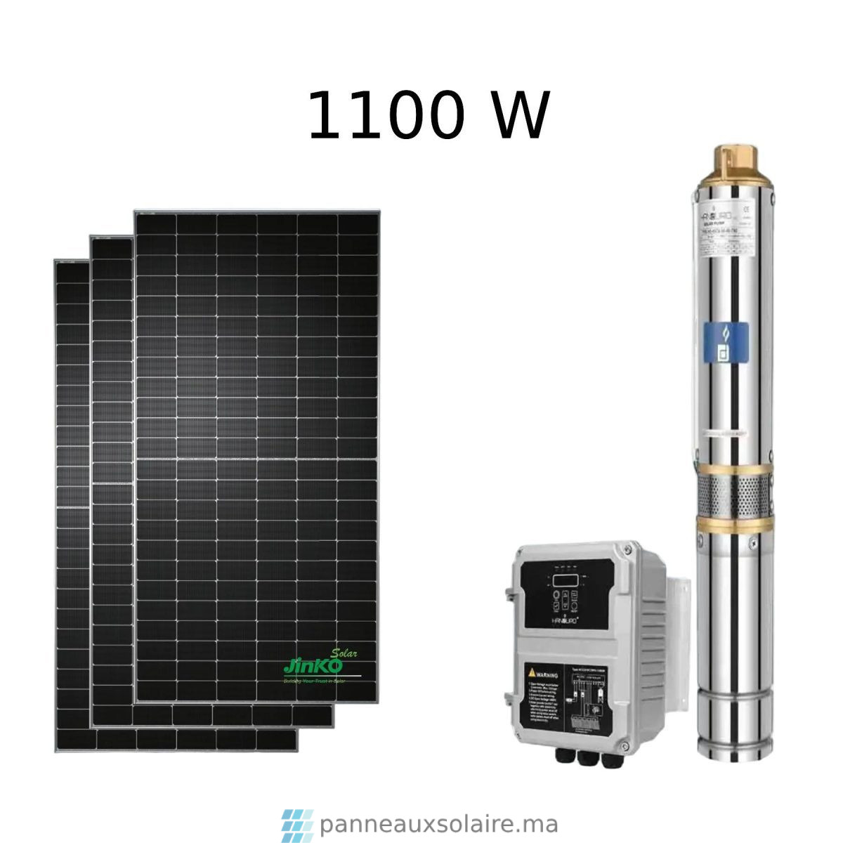 Pack énergie solaire 1100 W