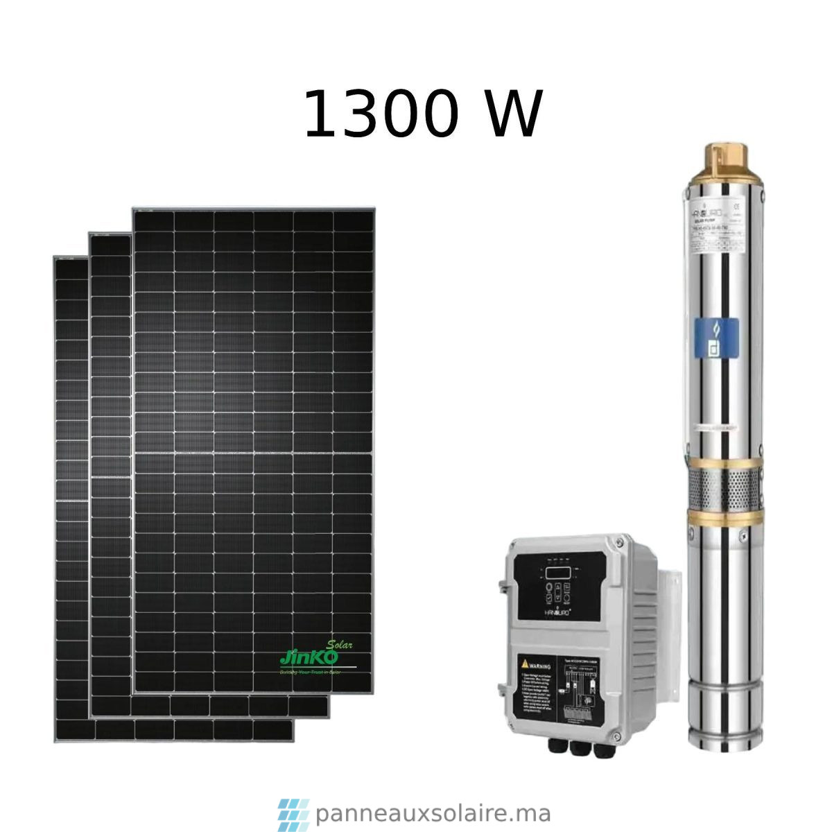 Pack énergie solaire 1300 W
