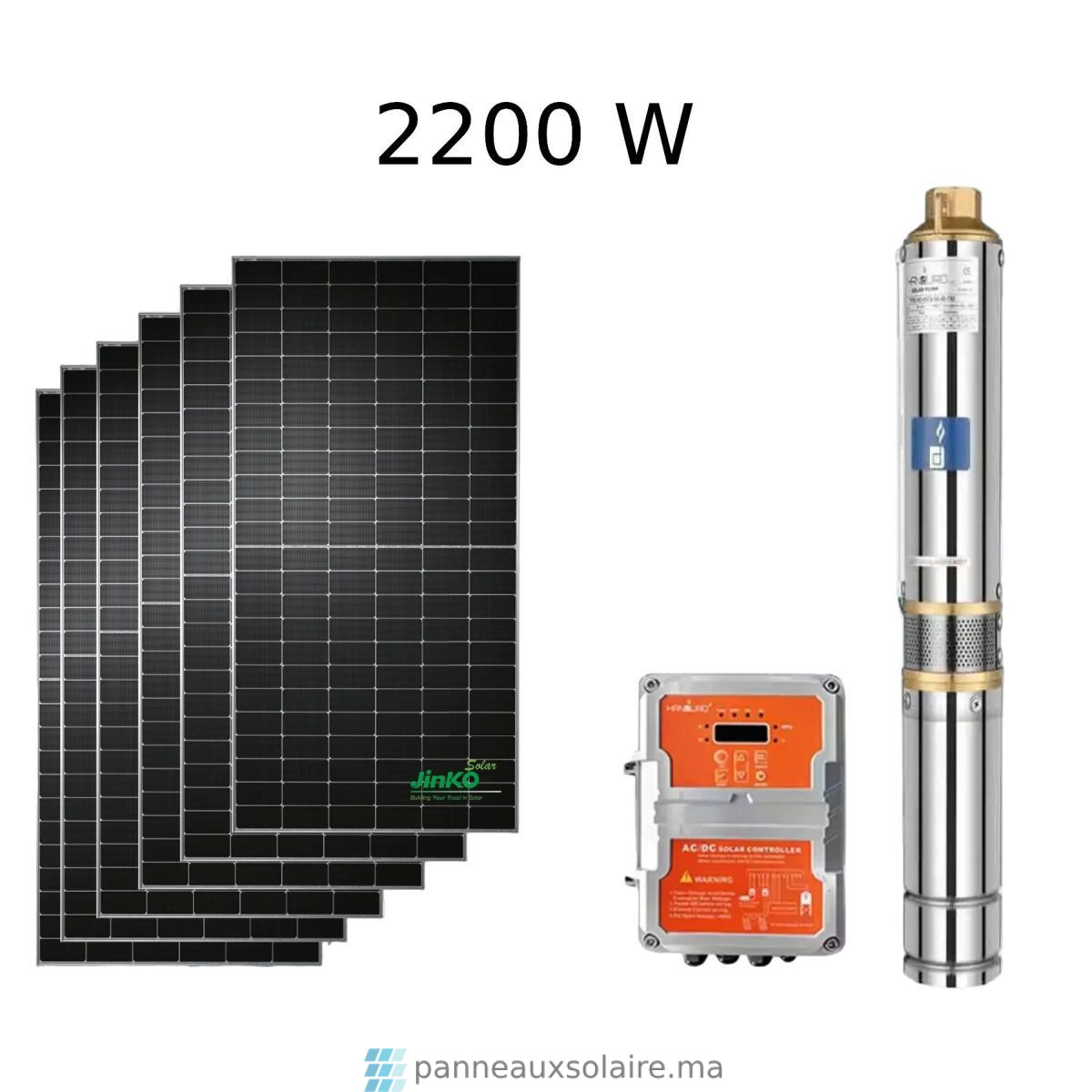 Pack énergie solaire 2200 W